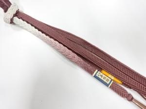 未使用品　正絹　手組帯締め